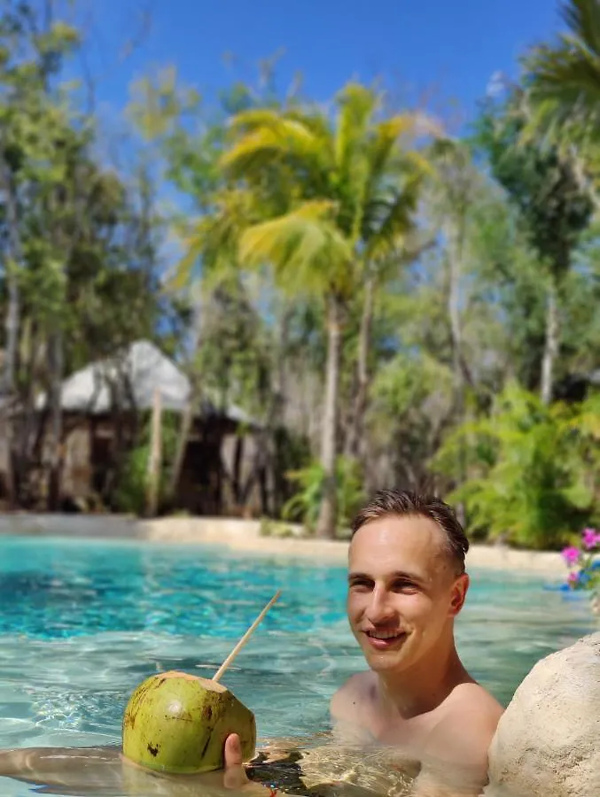 Glamping Bunga Lotus Hotel Tulum Campsite
