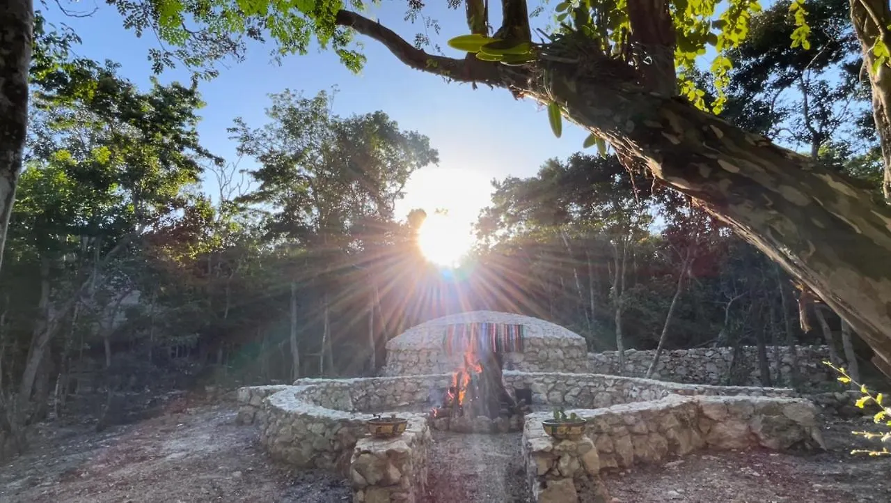 Campsite Glamping Bunga Lotus Hotel Tulum