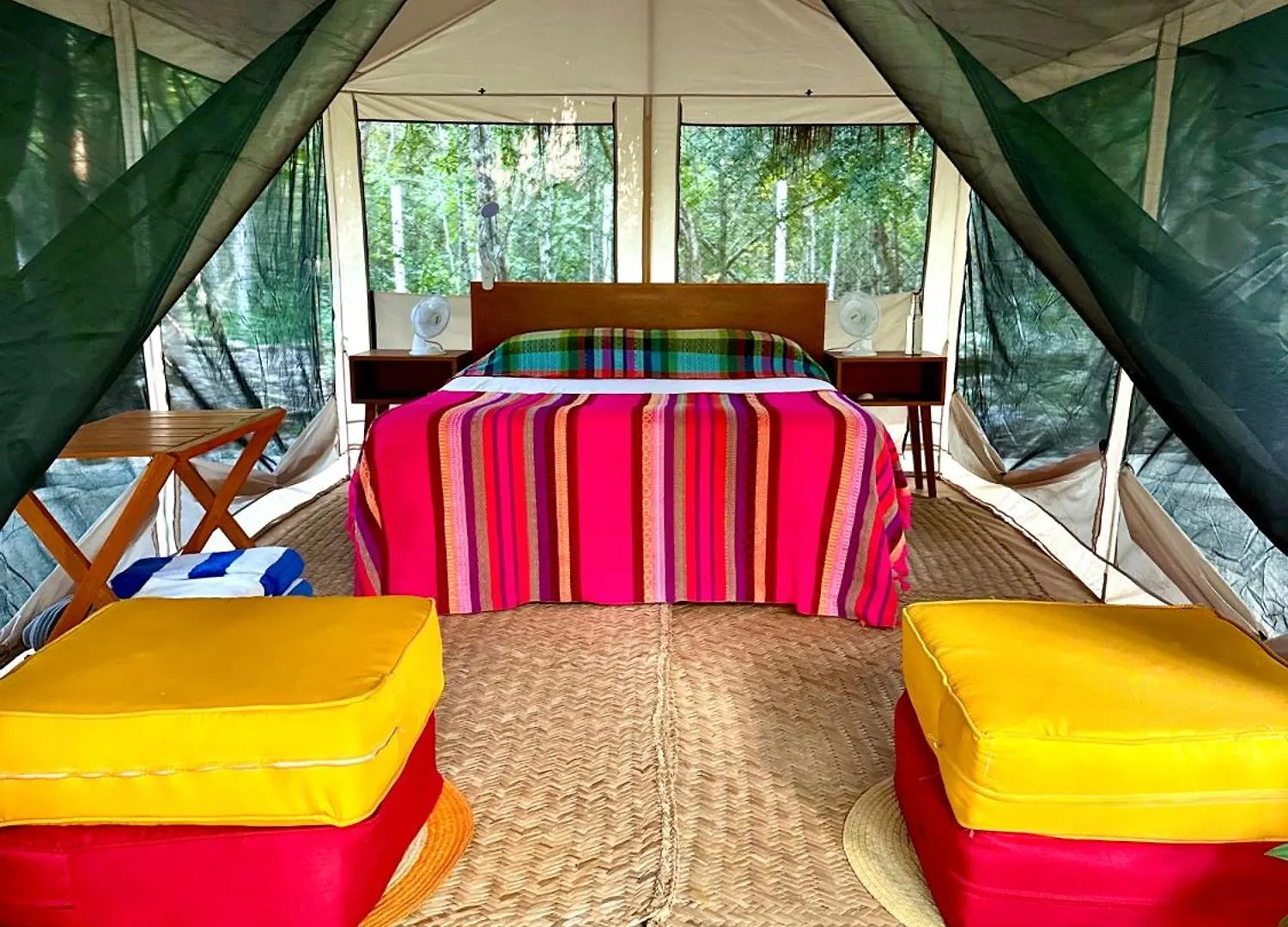 Glamping Bunga Lotus Hotel Tulum Campsite