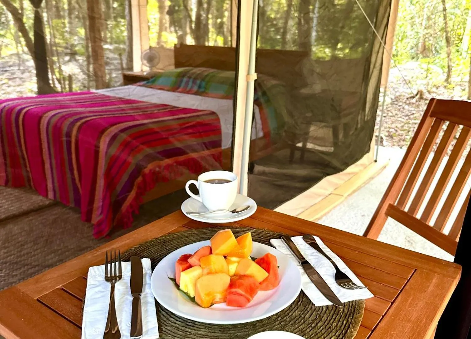 Campsite Glamping Bunga Lotus Hotel Tulum Mexico